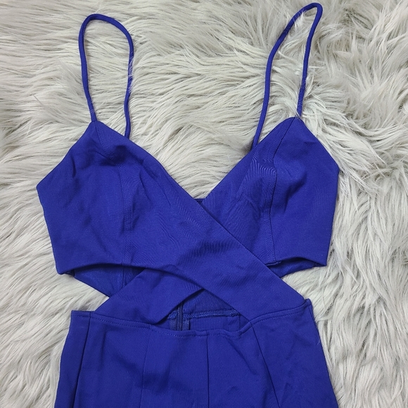 Lovers + Friends Royal Blue Bodycon Cut Out Dress - Picture 5 of 8